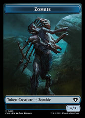 Human Soldier // Zombie (0013) Double-Sided Token [Commander Masters Tokens] | Pegasus Games WI