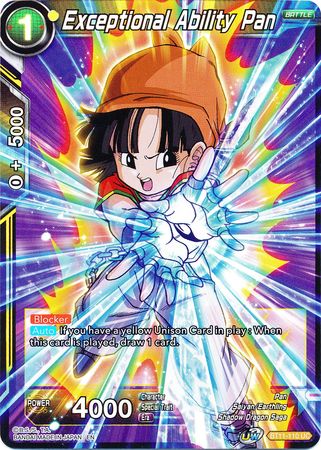Exceptional Ability Pan (BT11-110) [Vermilion Bloodline 2nd Edition] | Pegasus Games WI