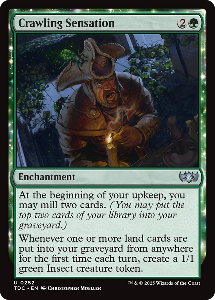 Crawling Sensation [Tarkir: Dragonstorm Commander] | Pegasus Games WI