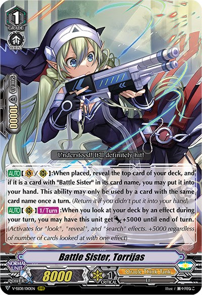 Battle Sister, Torrijas (V-SS08/010EN) [Clan Selection Plus Vol.2] | Pegasus Games WI