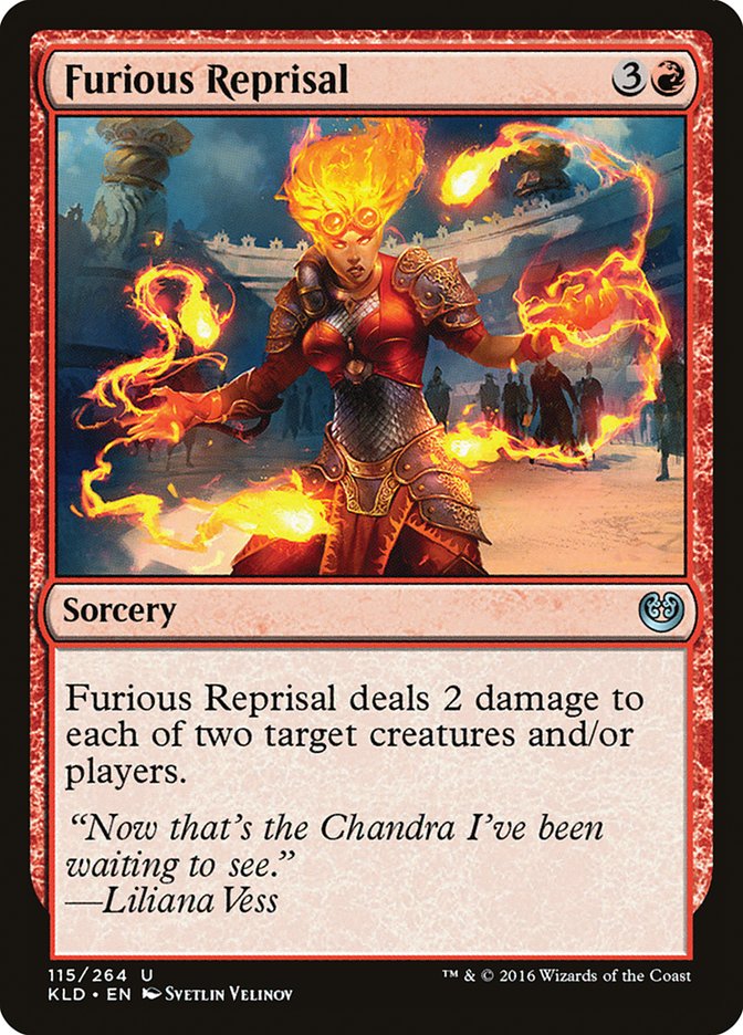 Furious Reprisal [Kaladesh] | Pegasus Games WI