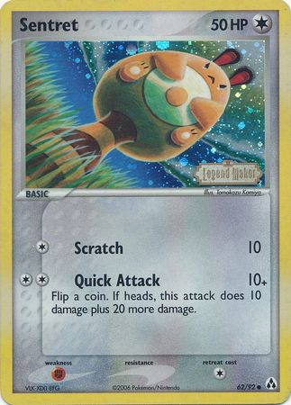 Sentret (62/92) (Stamped) [EX: Legend Maker] | Pegasus Games WI