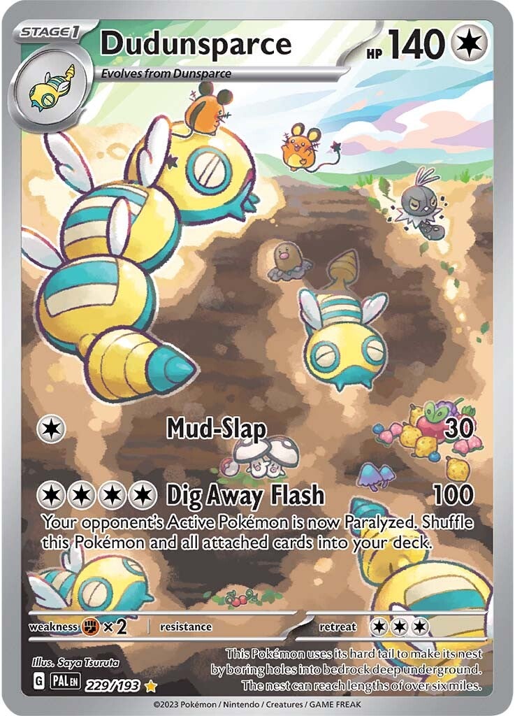 Dudunsparce (229/193) [Scarlet & Violet: Paldea Evolved] | Pegasus Games WI