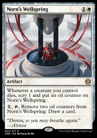 Norn's Wellspring (Promo Pack) [Phyrexia: All Will Be One Promos] | Pegasus Games WI
