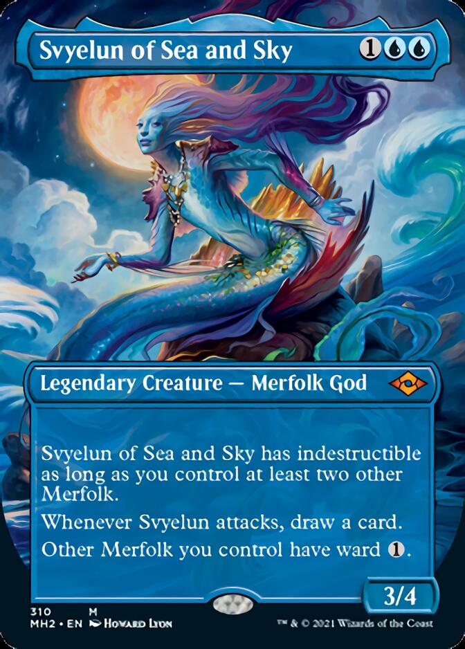 Svyelun of Sea and Sky (Borderless Alternate Art) [Modern Horizons 2] | Pegasus Games WI