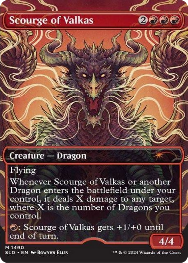 Scourge of Valkas [Secret Lair Drop Series] | Pegasus Games WI