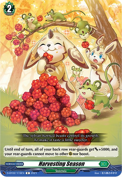 Harvesting Season (D-BT02/119EN) [A Brush with the Legends] | Pegasus Games WI