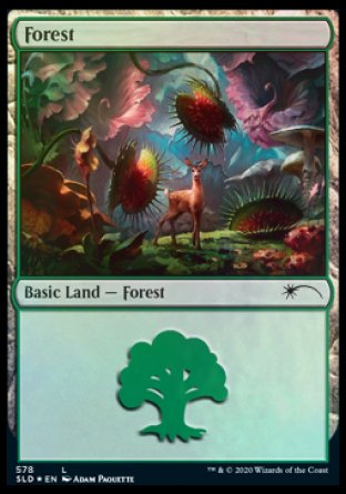 Forest (Predatory) (578) [Secret Lair Drop Promos] | Pegasus Games WI