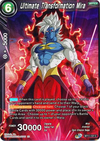 Ultimate Transformation Mira (BT11-137) [Vermilion Bloodline 2nd Edition] | Pegasus Games WI