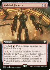 Vulshok Factory (Extended Art) [Phyrexia: All Will Be One Commander] | Pegasus Games WI