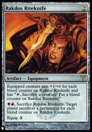 Rakdos Riteknife [The List] | Pegasus Games WI