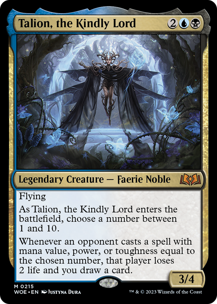 Talion, the Kindly Lord [Wilds of Eldraine] | Pegasus Games WI