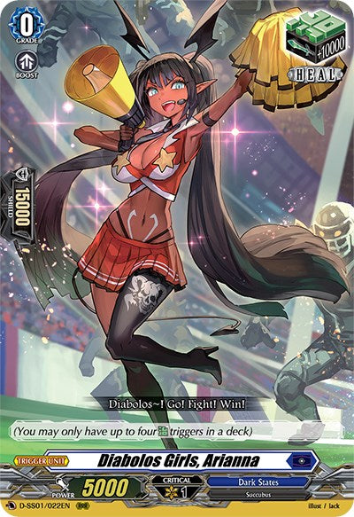 Diabolos Girls, Arianna (D-SS01/022EN) [Festival Collection 2021] | Pegasus Games WI