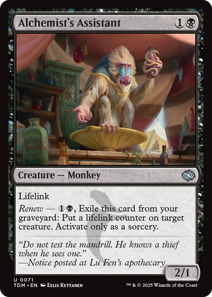 Alchemist's Assistant [Tarkir: Dragonstorm] | Pegasus Games WI