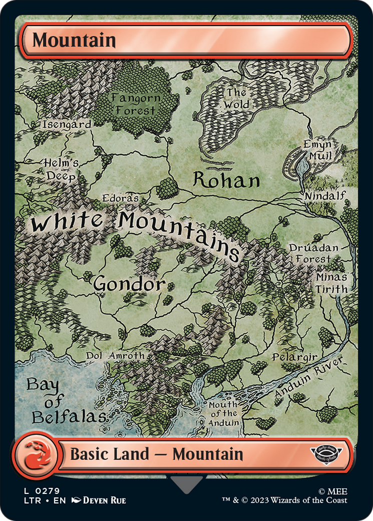 Mountain (279) [The Lord of the Rings: Tales of Middle-Earth] | Pegasus Games WI