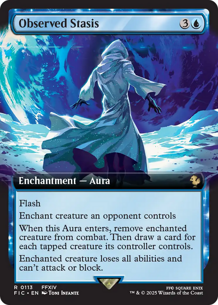 Observed Stasis (Extended Art) [FINAL FANTASY Commander] | Pegasus Games WI