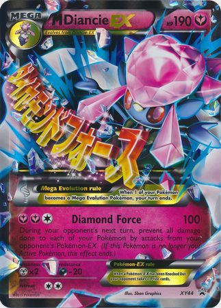 M Diancie EX (XY44) (Jumbo Card) [XY: Black Star Promos] | Pegasus Games WI