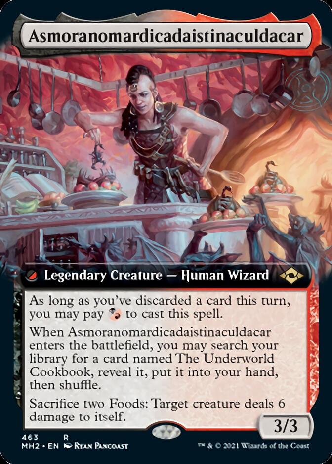Asmoranomardicadaistinaculdacar (Extended Art) [Modern Horizons 2] | Pegasus Games WI