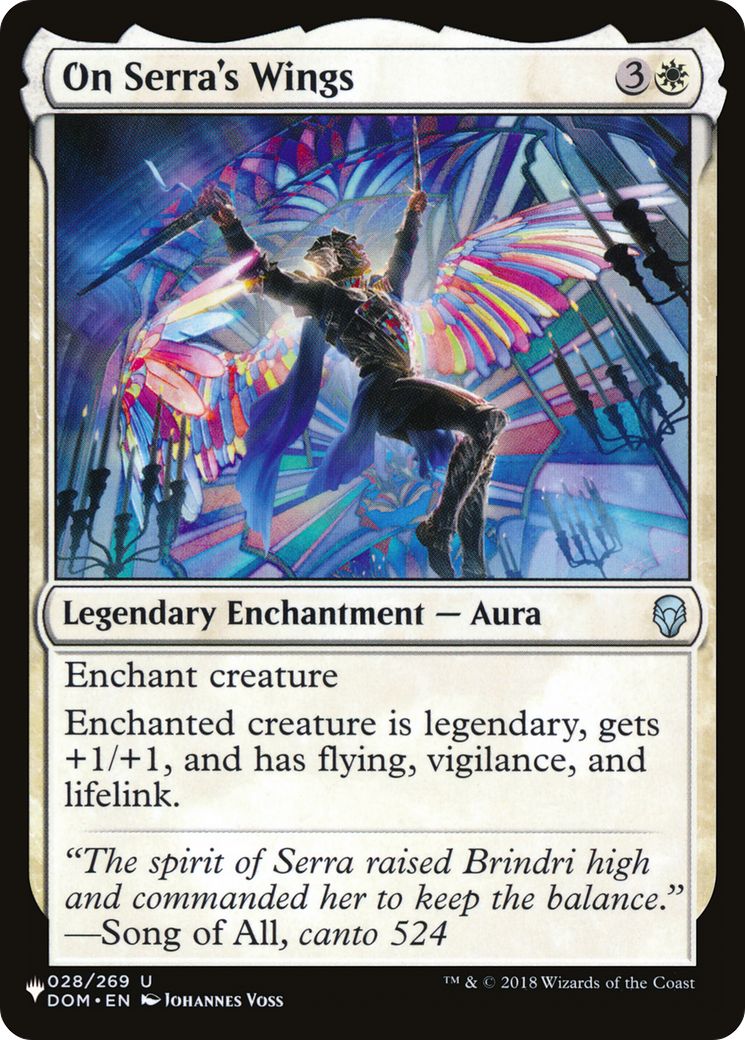 On Serra's Wings [The List] | Pegasus Games WI