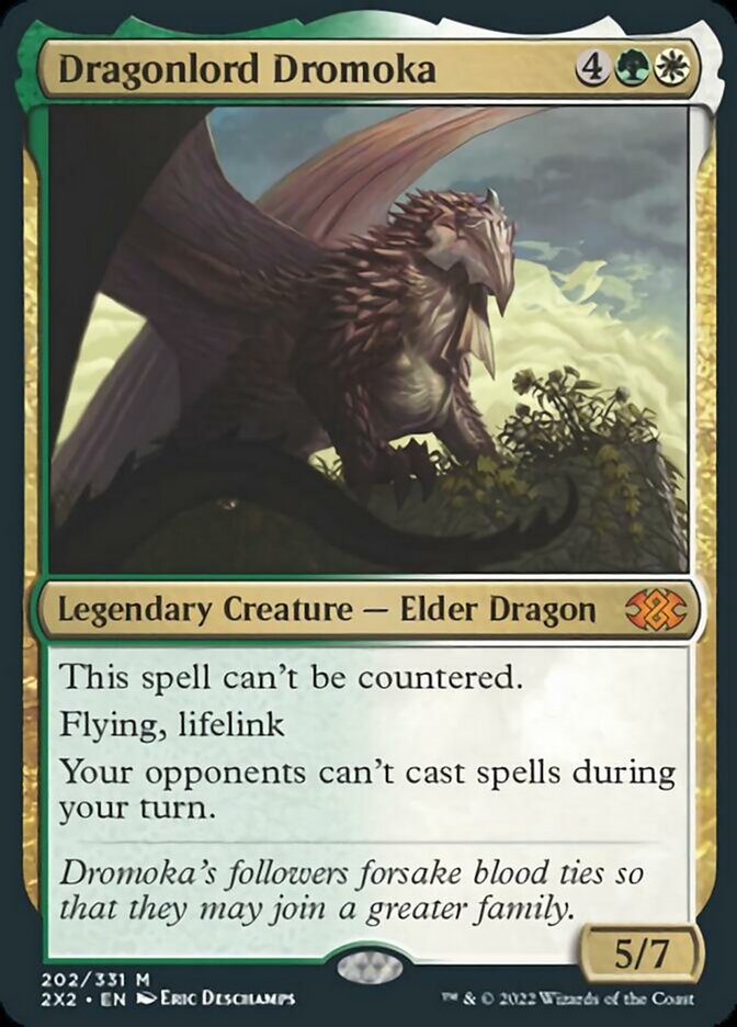 Dragonlord Dromoka [Double Masters 2022] | Pegasus Games WI
