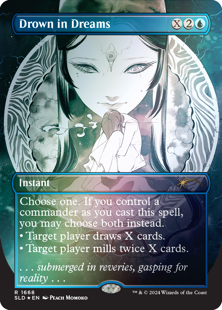 Drown in Dreams (Rainbow Foil) [Secret Lair Drop Series] | Pegasus Games WI