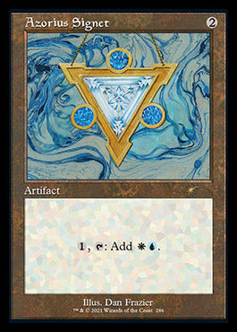 Azorius Signet (Retro) [Secret Lair Drop Series] | Pegasus Games WI