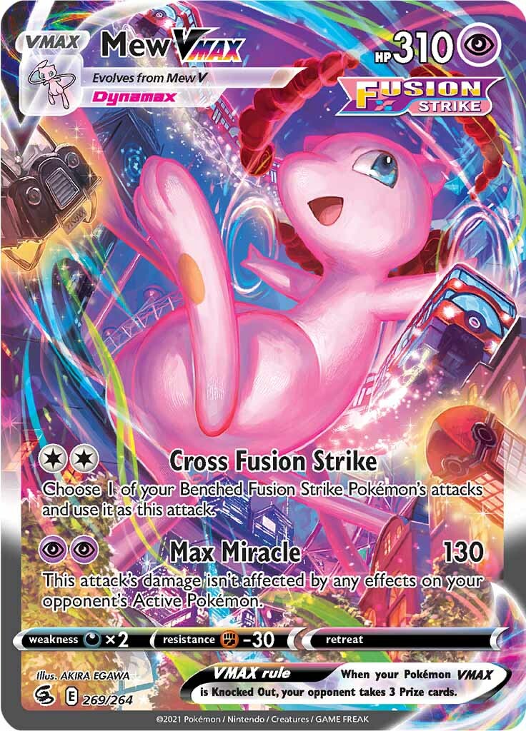 Mew VMAX (269/264) [Sword & Shield: Fusion Strike] | Pegasus Games WI