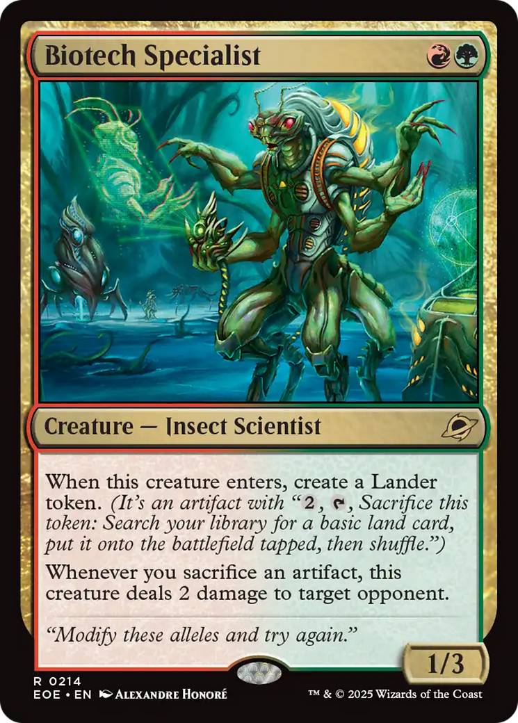 Biotech Specialist [Edge of Eternities] | Pegasus Games WI
