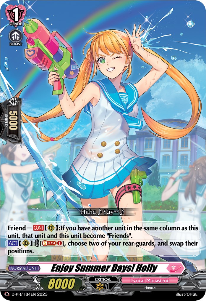 Enjoy Summer Days! Holly (D-PR/184EN) [D Promo Cards] | Pegasus Games WI