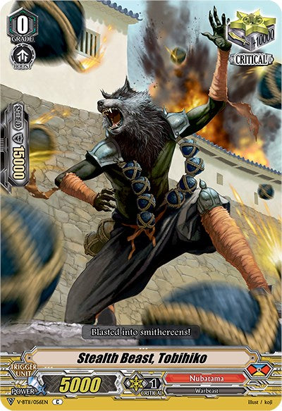 Stealth Beast, Tobihiko (V-BT11/056EN) [Storm of the Blue Cavalry] | Pegasus Games WI