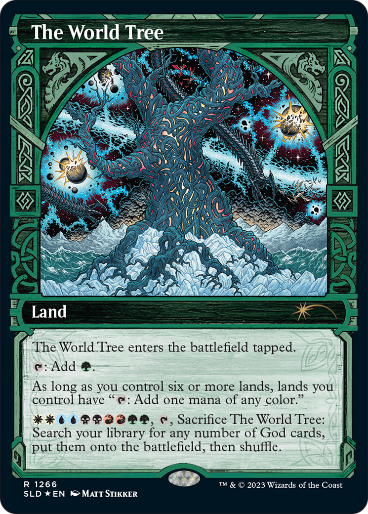 The World Tree (Halo Foil) [Secret Lair Drop Series] | Pegasus Games WI