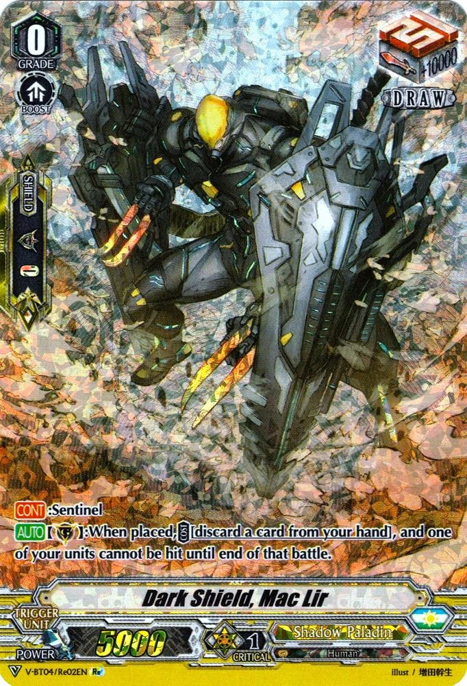 Dark Shield, Mac Lir (V-BT04/Re:02EN) [Vilest! Deletor] | Pegasus Games WI