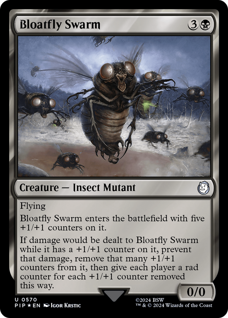 Bloatfly Swarm (Surge Foil) [Fallout] | Pegasus Games WI