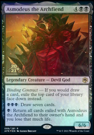 Asmodeus the Archfiend [Dungeons & Dragons: Adventures in the Forgotten Realms Prerelease Promos] | Pegasus Games WI