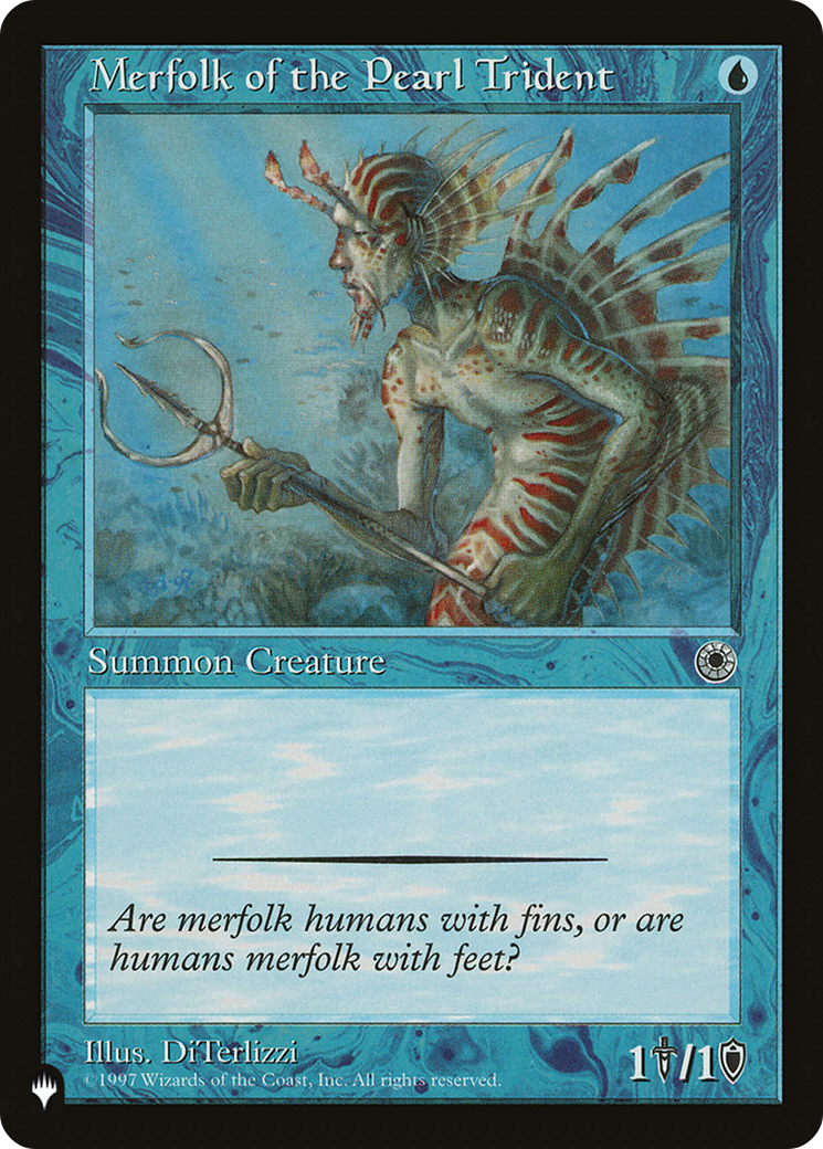 Merfolk of the Pearl Trident [The List Reprints] | Pegasus Games WI