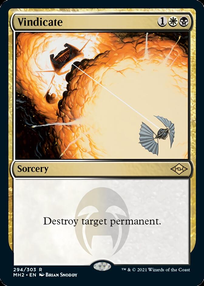 Vindicate (Foil Etched) [Modern Horizons 2] | Pegasus Games WI