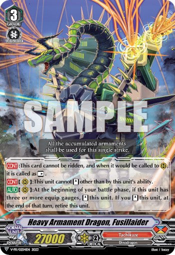 Heavy Armament Dragon, Fusillaider (V-PR/0254EN) [V Promo Cards] | Pegasus Games WI