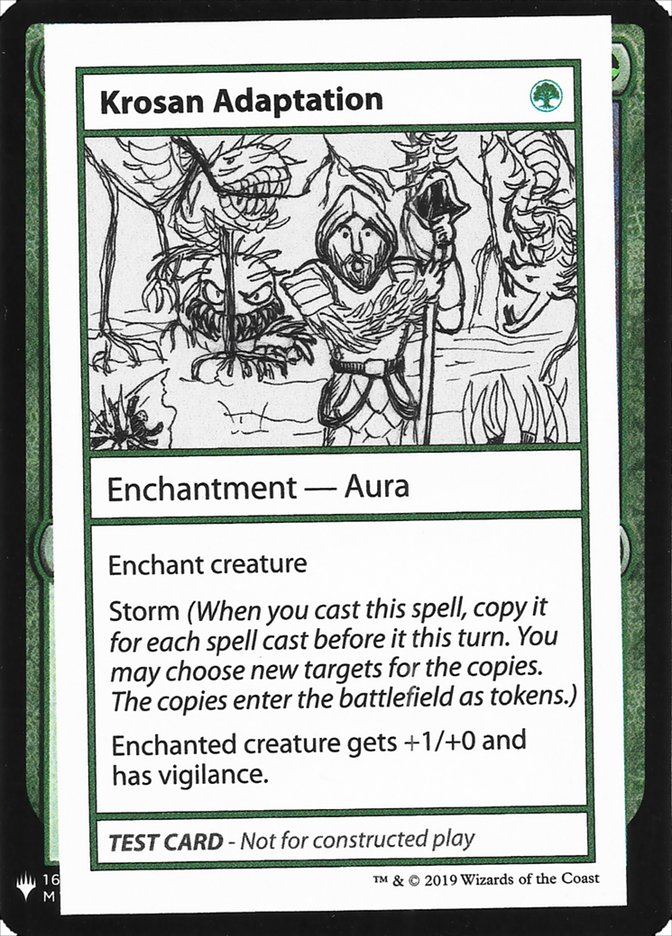 Krosan Adaptation [Mystery Booster Playtest Cards] | Pegasus Games WI