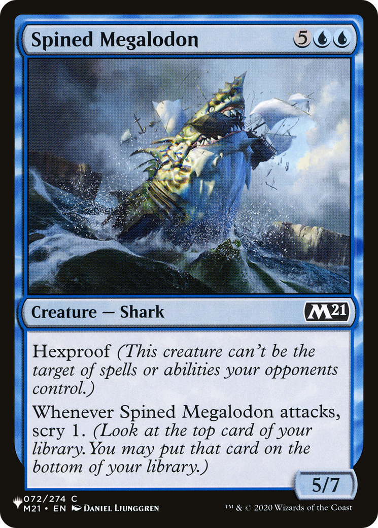 Spined Megalodon [The List] | Pegasus Games WI