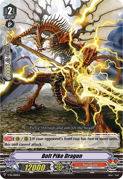 Bolt Pike Dragon (Parallel Foil) (V-PR/0101EN) [V Promo Cards] | Pegasus Games WI