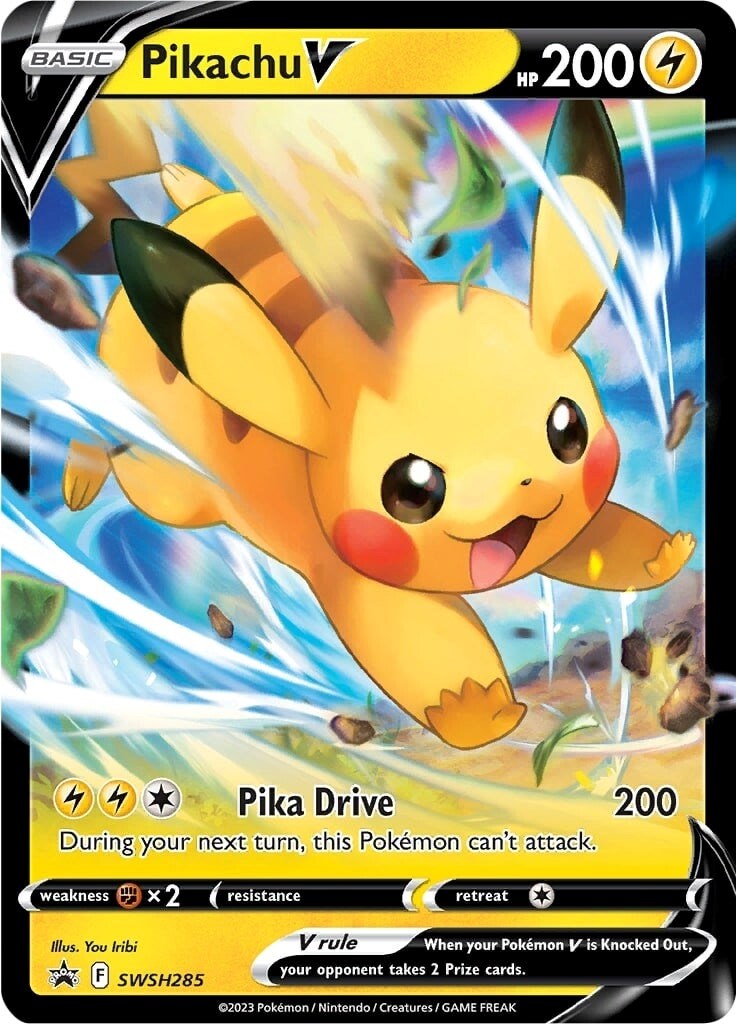Pikachu V (SWSH285) [Sword & Shield: Black Star Promos] | Pegasus Games WI