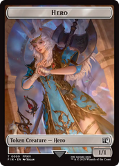 Hero (0009) // Treasure Double-Sided Token [FINAL FANTASY Tokens] | Pegasus Games WI