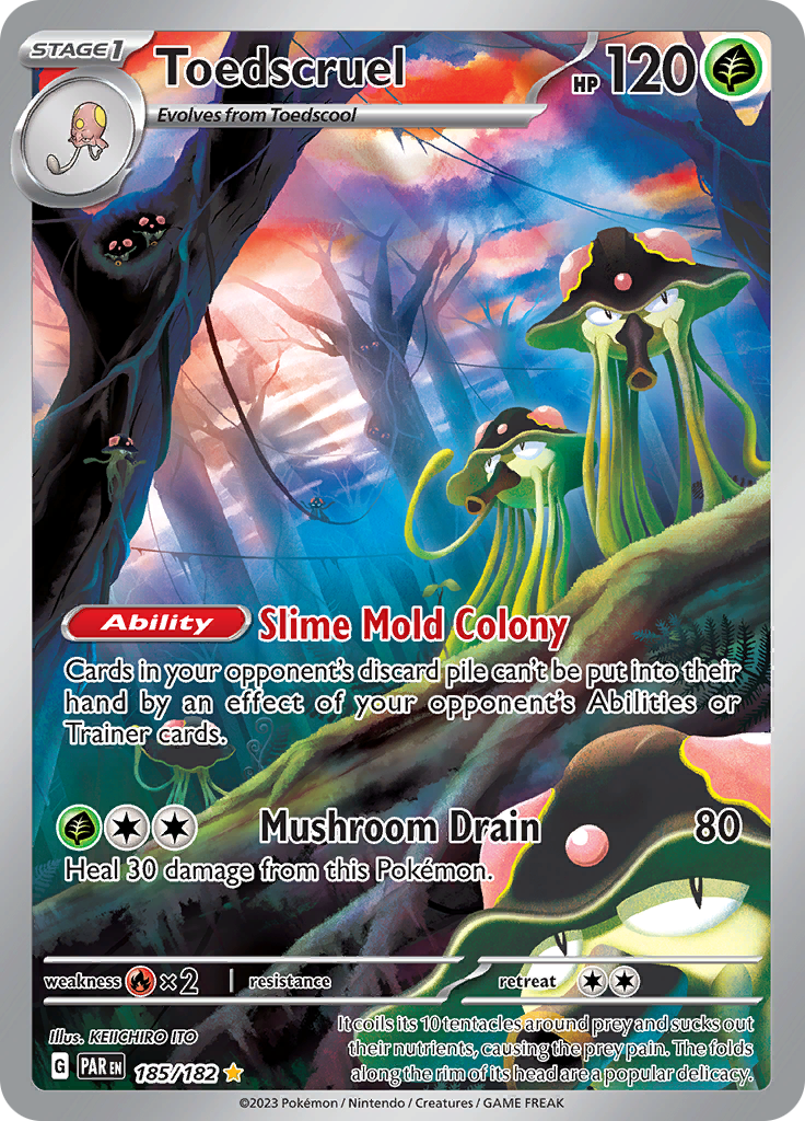 Toedscruel (185/182) [Scarlet & Violet: Paradox Rift] | Pegasus Games WI