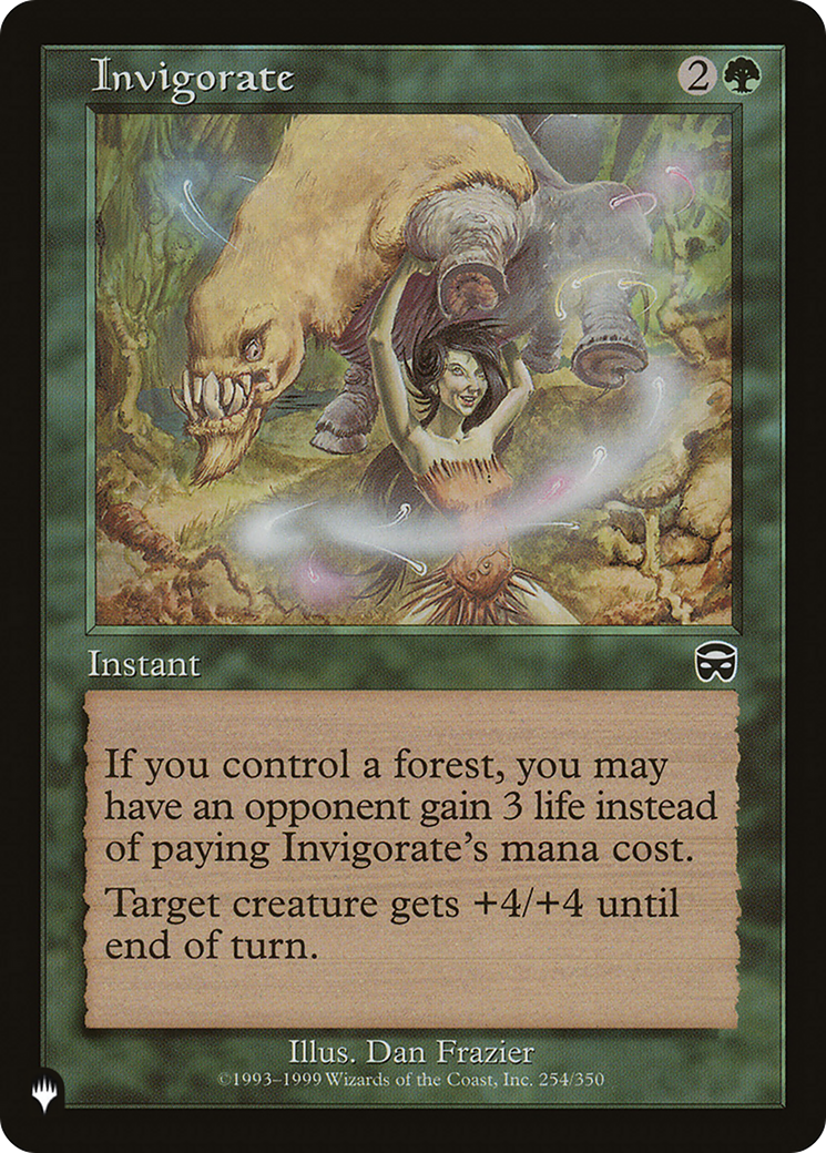 Invigorate (MMQ) [The List] | Pegasus Games WI