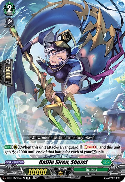 Battle Siren, Shuzet (D-BT05/054EN) [Triumphant Return of the Brave Heroes] | Pegasus Games WI
