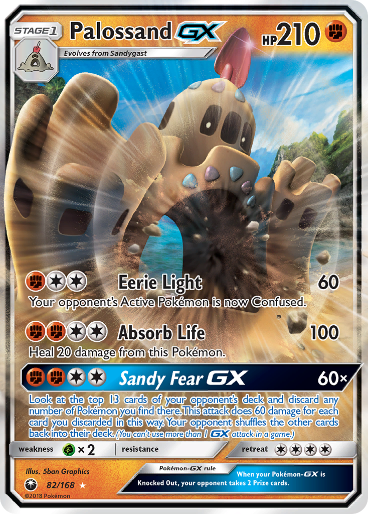 Palossand GX (82/168) [Sun & Moon: Celestial Storm] | Pegasus Games WI
