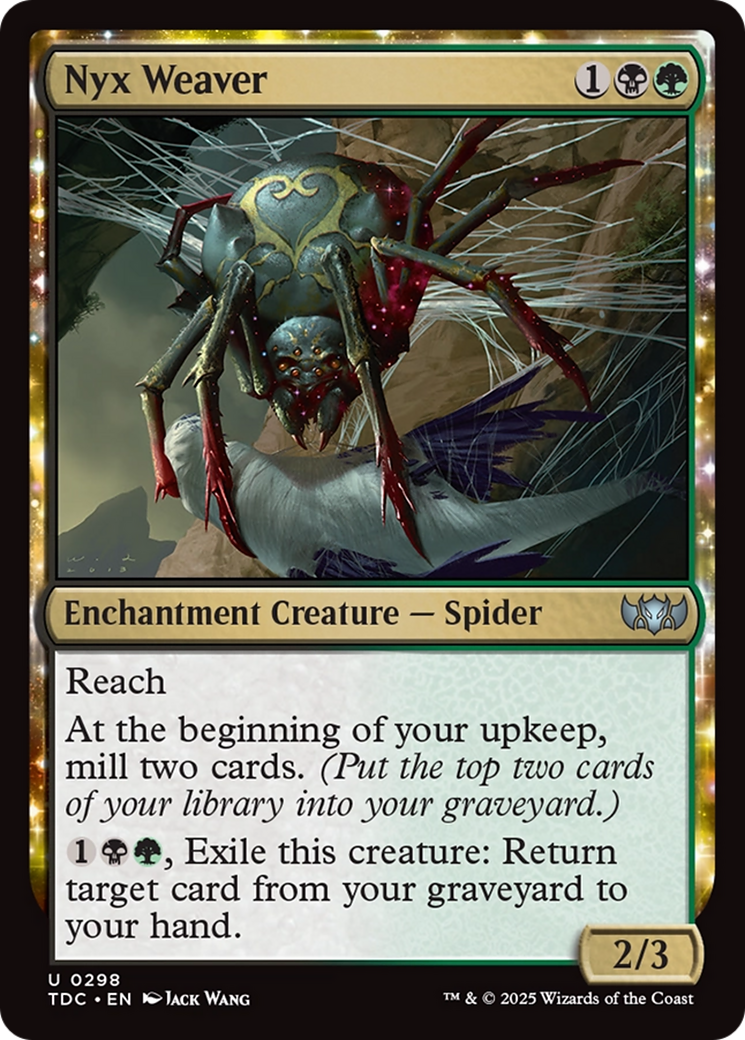 Nyx Weaver [Tarkir: Dragonstorm Commander] | Pegasus Games WI