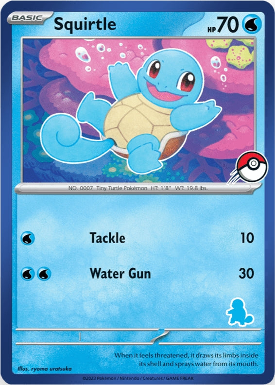 Squirtle (Blue Border) [My First Battle] | Pegasus Games WI