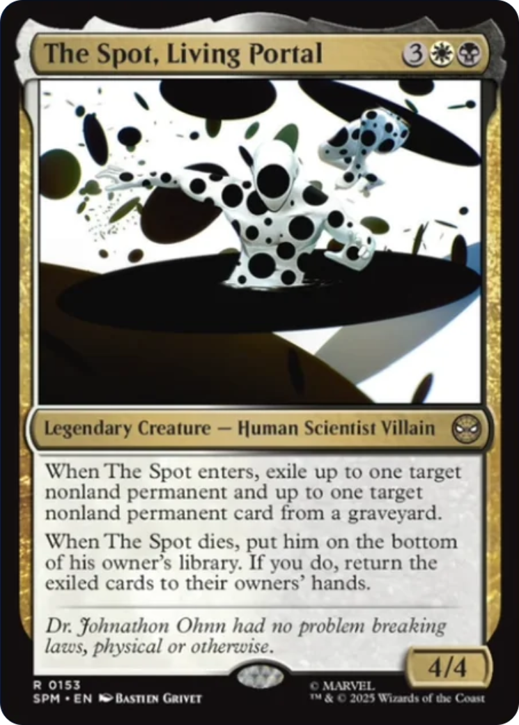 The Spot, Living Portal [Marvel's Spider-Man] | Pegasus Games WI