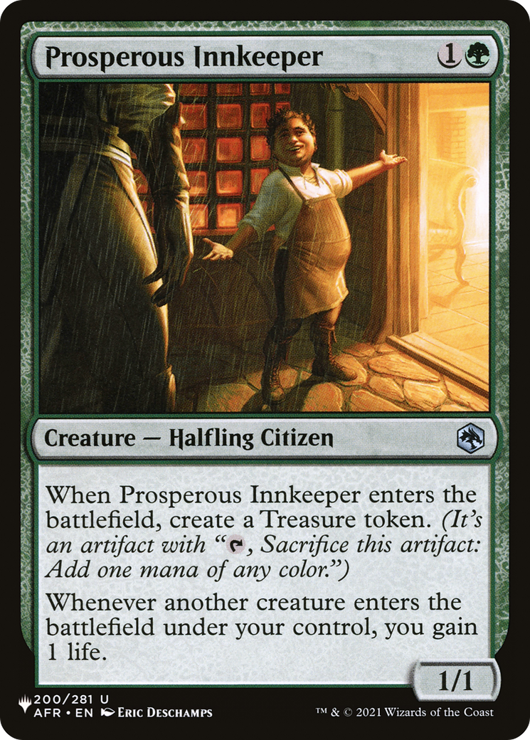 Prosperous Innkeeper [The List Reprints] | Pegasus Games WI